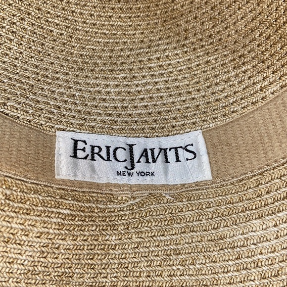 Eric Javits Wide Brim Packable Woven Hat - Picture 11 of 14
